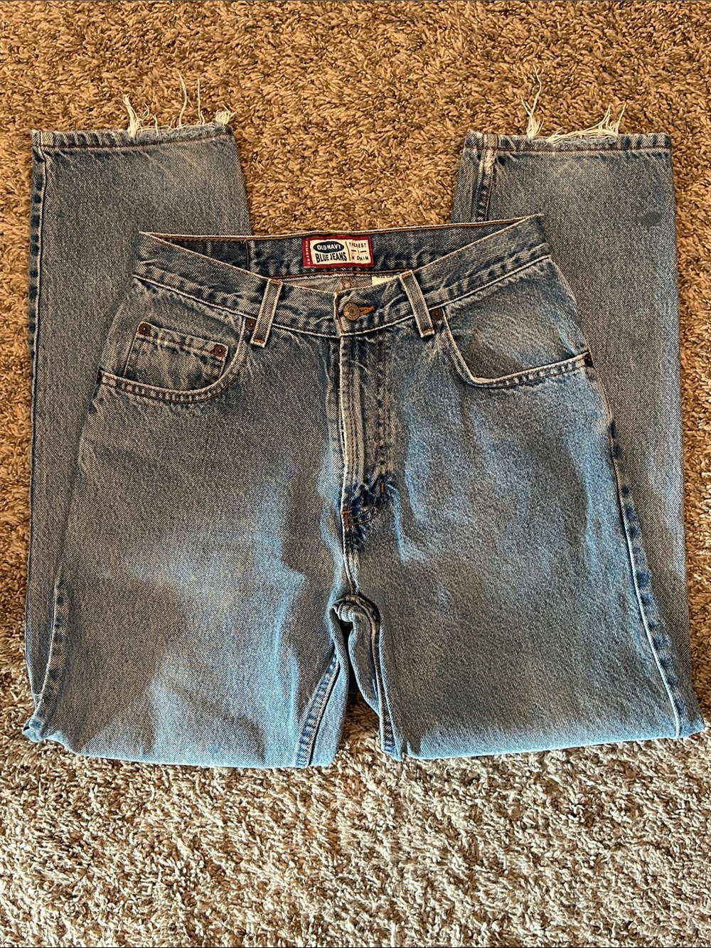 Vintage/Y2K Old Navy Relaxed Light Blue Men's Jeans | Men’s 31x30